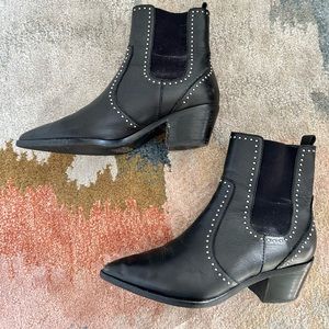 PAIGE Willa Studded Western Bootie